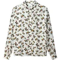 Pom Amsterdam Blouse - Milly Butterfly Ecru Taglia: 34 | Magliette intime Outlet | Donna | Marrone