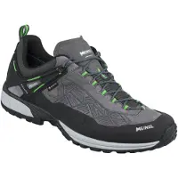 Meindl - Scarpe escursionismo in GORE-TEX - Top Trail GTX Grey Lime per Uomo in Pelle - Taglia 42 - Grigio