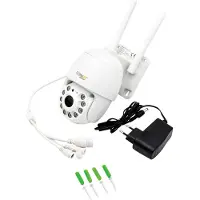 Technaxx 4991 telecamera di sorveglianza Cupola Telecamera di sicurezza IP Interno e esterno 2304 x 1296 Pixel Parete Bianco
