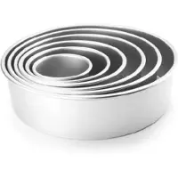 Ibili Stampo Rotondo Dritto Extra Alto 30x10 Cm