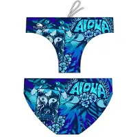 Turbo Costume Da Bagno A Slip Aloha Waterpolo Royal