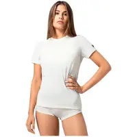 Super.natural Women's Sierra 140 Tee Maglia merino Donna (XXL, bianco)