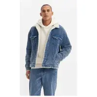 Levi's Relaxed Fit Sherpa Trkr Blue Spring Cord Taglia: XS | Giacche leggere Outlet | Uomo | Blu
