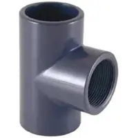 Cepex T Pvc Ø90 22603 90º Con Innesto A Saldare X Filettatura Femmina Bsp