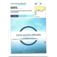 PLASTIMO Carte Nautiche Shom Dei Dintorni Di Granville 7341 L