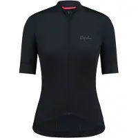 Rapha Women's Brevet Element Jersey Maglietta da ciclismo Donna (XXS, nero)