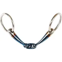 Jansen Harry's Horse Sweet Iron 14 Mm Doppio morso con anelli sciolti Argento 14 cm Argento 14 cm