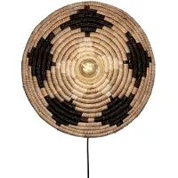 Good&Mojo Applique Andros, nero/naturale/bianco, con spina