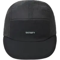 Satisfy - Cappello da trail running - Rippy Trail Cap Black per Uomo in Nylon - Nero