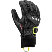 LEKI - Guanti idrorepellenti in PrimaLoft - Griffin Tune 3D BOA in Pelle - Taglia 7 - Nero