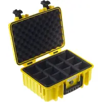 B&W Custodie da esterno tipo 4000 giallo + distributore