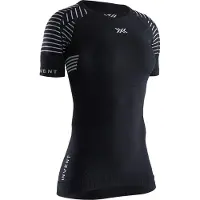 X-Bionic Women's Invent 4.0 LT Shirt S/S T-shirt Donna (L, nero)