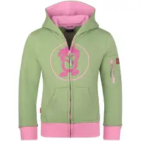 TROLLKIDS Kids Sortland Jacket Felpa con cappuccio Bambini (92, verde)