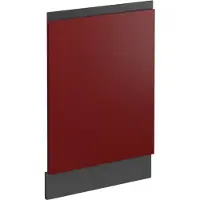 Vicco Pannello frontale R-Line Rosso 44.6 cm Forma a J, senza piano di lavoro, Model 39535