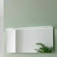 EBIR Luce per specchio a LED Esther 2, cromo, larghezza 120 cm