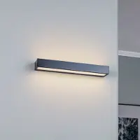 MCJ Applique a LED Mera, larghezza 40 cm, nero, 4000K