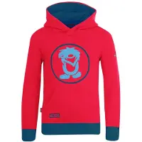 TROLLKIDS Kid's Troll Sweater Felpa con cappuccio Bambini (92, rosso)