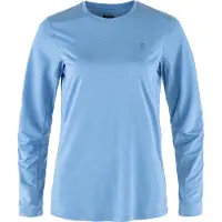 Fjällräven Women's Abisko Day Hike L/S Maglia funzionale Donna (XL, blu)