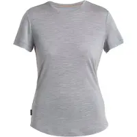 Icebreaker Women's Merino 125 Cool-Lite Sphere III S/S Tee Maglia merino Donna (S, grigio)