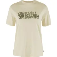 Fjällräven Women's Lush Logo T-Shirt T-shirt Donna (XS, beige)