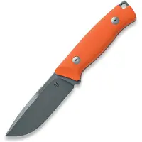 FOX Knives Rifle Windage FX-661 OR, Orange G10 coltello fisso, Raven Knives design