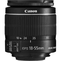 Canon EF-S 18-55mm f/3.5-5.6 IS II objectief