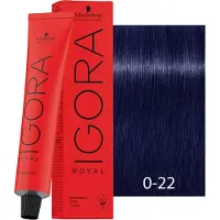 Schwarzkopf Professional Igora Royal Tinta Permanente per Capelli 60ml 0-22 Koncentrat Anti arancio — Tinta per capelli