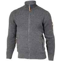 Ivanhoe Moritz Full Zip Giacca di lana Uomo (3XL, grigio)