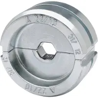 Klauke Inserto a crimpare 185 mmq - Inserto esagonale 185 mm² A 22/185