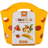 Eurekakids Frutta Di Legno Con Coltello Giocattolo Per Imparare A Tagliare