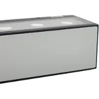 LUCANDE Applique da esterni LED Selim, lunghezza 30 cm, nera