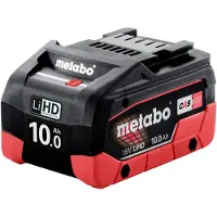 Metabo LiHD Batteria 18V - 10,0 Ah Li-Ion ( 625549000 ) - CAS system