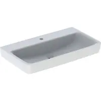 Geberit Renova Plan, lavabo, 85x48 cm, 1 trou pour robinet, sans trop-plein, 501699, 501.699.00.1, 501.699.00.1