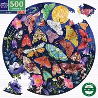 Eeboo Falene Rotonde (puzzle Epzfmot 500 Pezzi