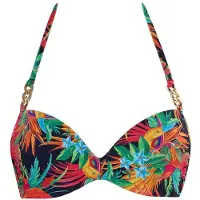 Marlies Dekkers Hula Haka Rainforest And Gold Push Up Bikini Top Taglia: 70D | Bikini Outlet | Donna | Giallo
