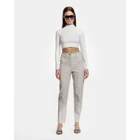 Alter Ego Francisca Trousers Off White Taglia: M | Pantaloni di pelle Outlet | Donna | Bianco