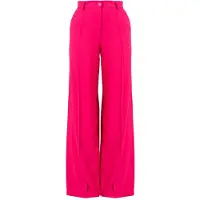 Pinko Pureza Pantalone Crepe Fluido Raspberry Red Taglia: 42 | Pantaloni Outlet | Donna | Rosa