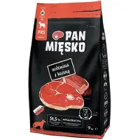 PAN MIĘSKO Cibo Per Cani Con Manzo E Capra M 9kg
