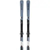 Salomon - Sci da pista - S/Max 10 + M11 Gw Copen Blue/Black/White 2025 in Titanio - Taglia 165 cm