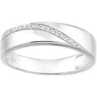 Diamant L'Eternel Anello argento
