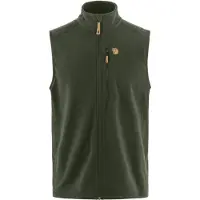 Fjällräven Övik Lite Fleece Vest Gilet in pile Uomo (XL, olivia)