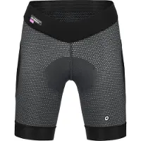 Assos Women's Tactica Liner Shorts HP Mutande ciclismo Donna (S, grigio/nero)