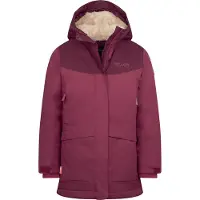 TROLLKIDS Girl's Oslo Coat Pro Cappotto Bambini (98, lilla/rosso)