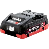 Metabo Werkzeugakku 18 V 4 Ah Ersatzakku LiHD hohe Leistung ohne Ladeger?t