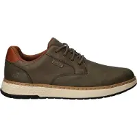 SKECHERS per uomo. 205234 Sneakers Waterproof Relaxed Fit: Garlan - Pryor marrone verdastro (46), Basso, Stringhe, Casual, Verde