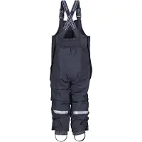 Didriksons Kid's Bjärven Bib Pant 2 Pantaloni antipioggia Bambini (80, blu)