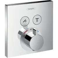 Hansgrohe ShowerSelect Termostato da incasso per 2 utenze, cromato, 1 pz.