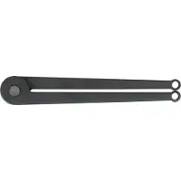 Ks Tools Cacciavite a due fori regolabile 263 mm - 150.3206
