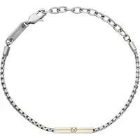 Breil Braccialetto 'Gal'a' oro / argento / trasparente