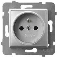Ospel GP-1UZ/m/18, Argento, IP20, 16 A, 71 mm, 38 mm